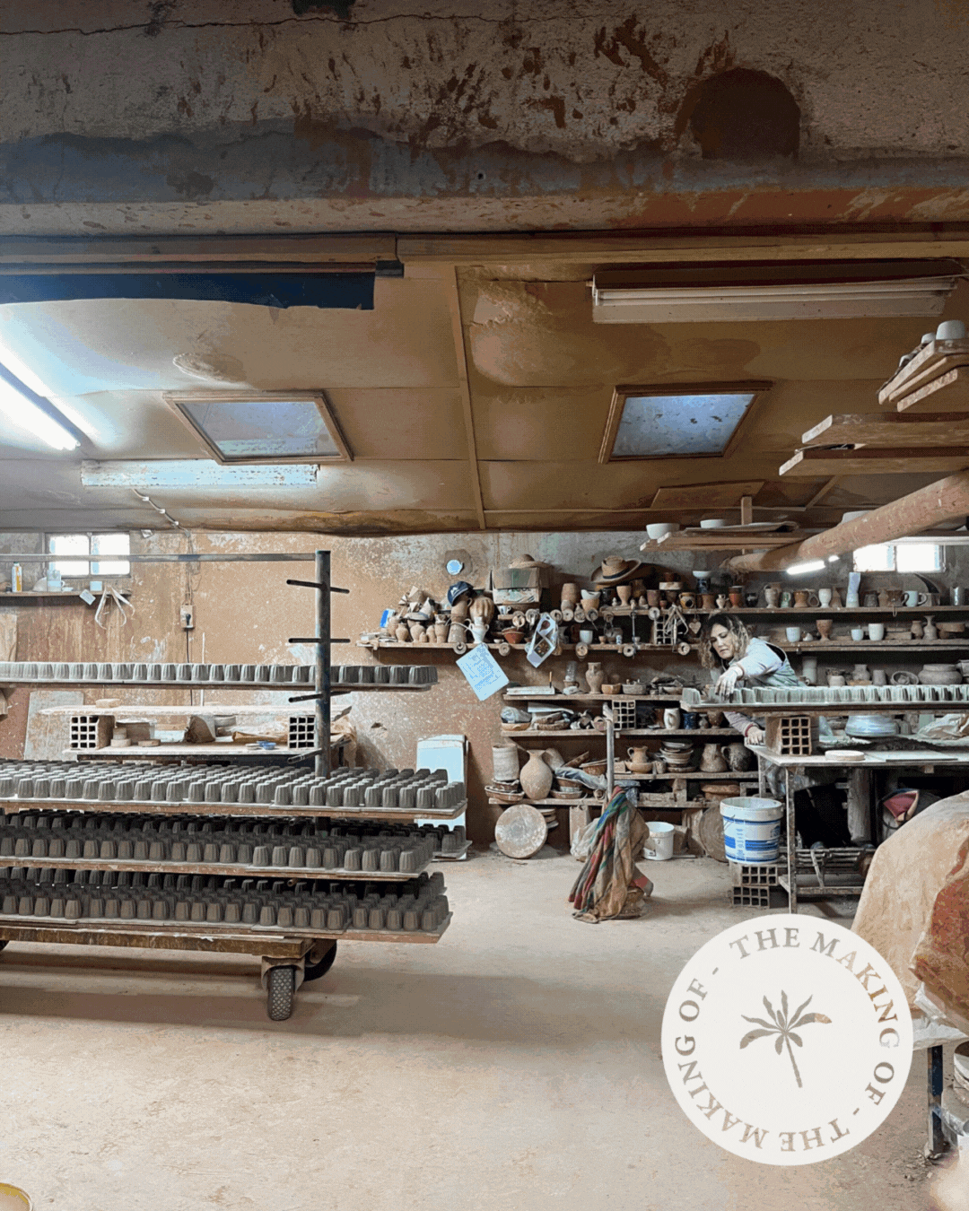 The Making of: Palm & Fern Plates and bowls