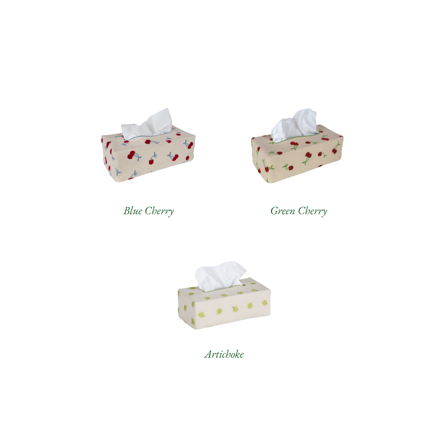 The OG Embroidered Tissue Box Cover