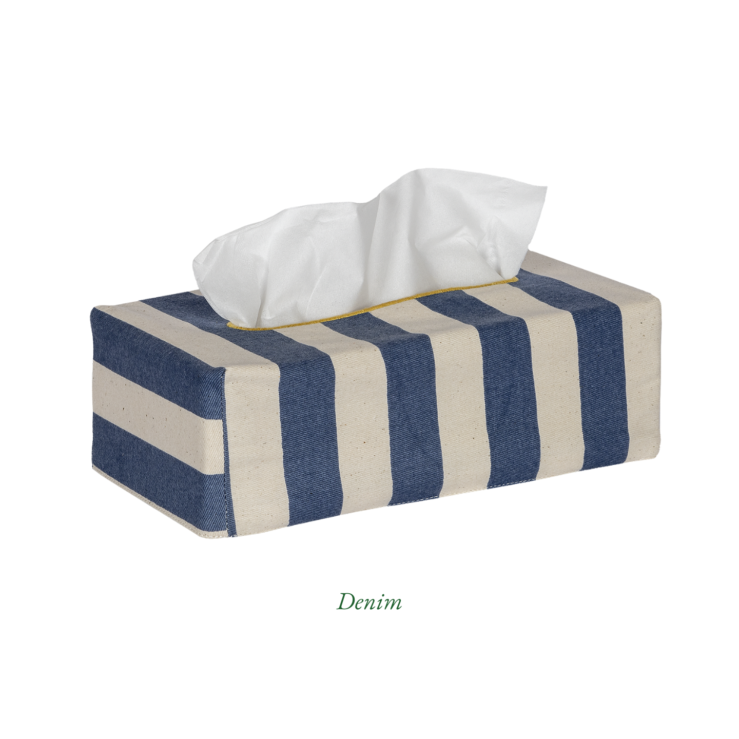 The OG Tangier Stripe Tissue Box Cover