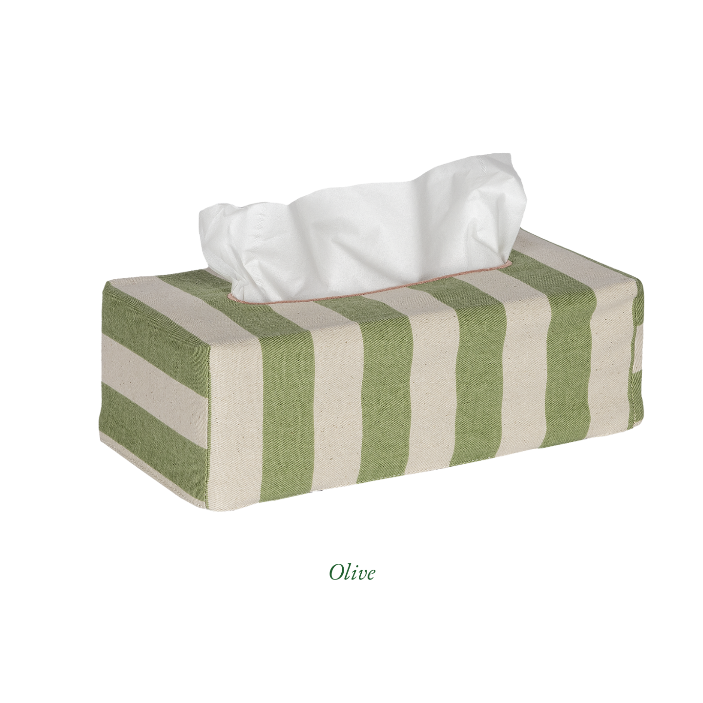The OG Tangier Stripe Tissue Box Cover
