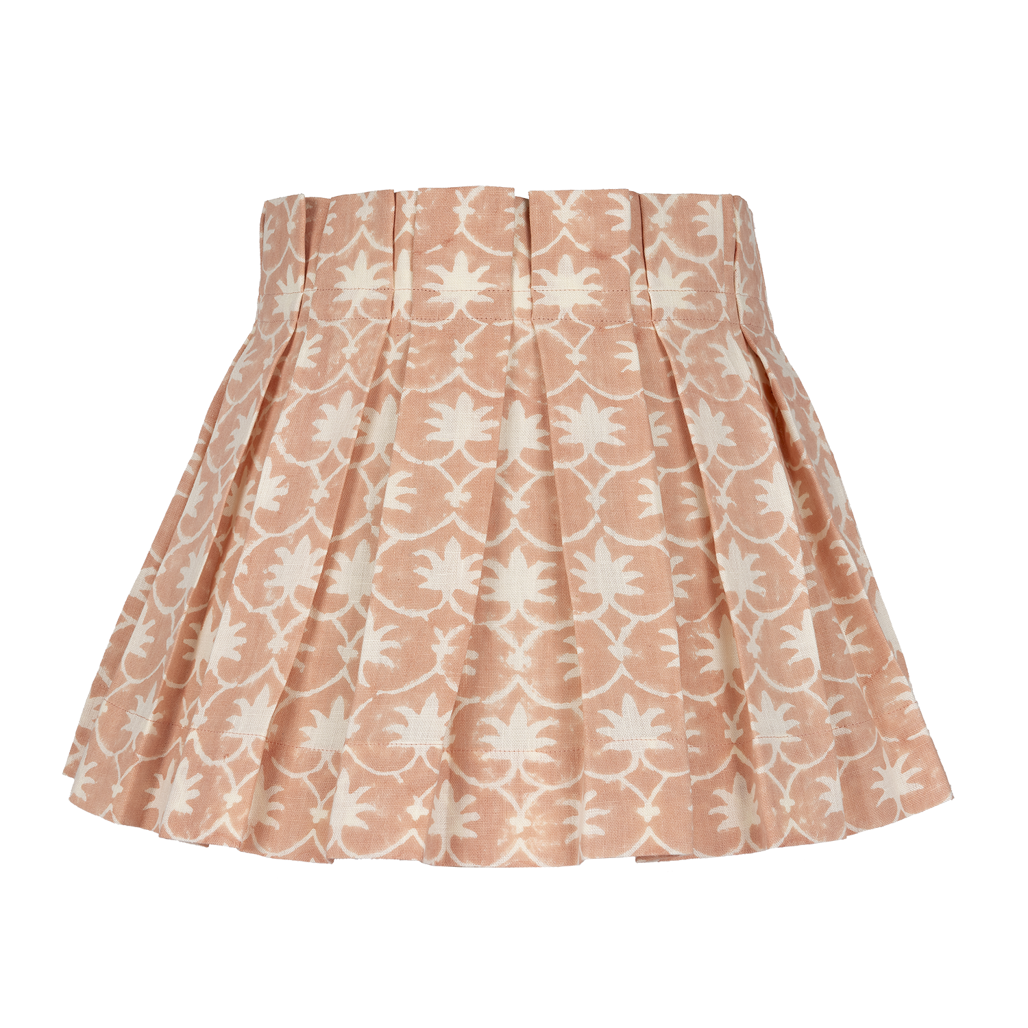 Palm Grove Linen Box Pleat Lampshades