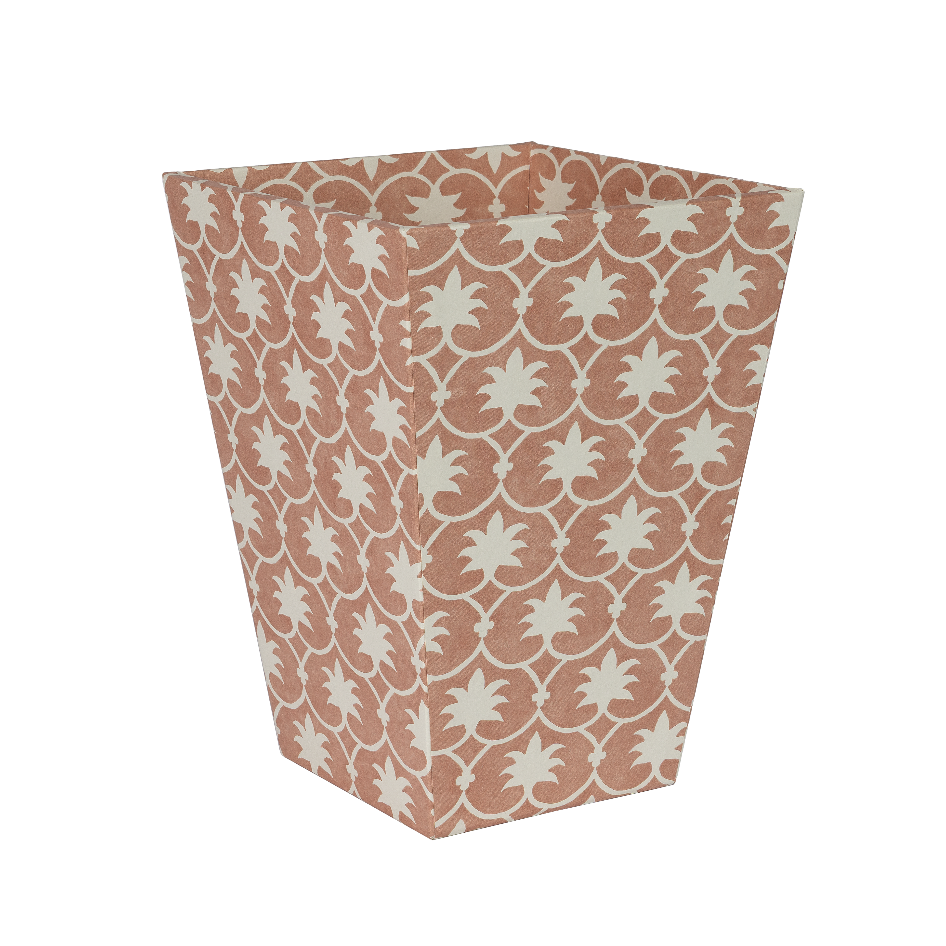 Rhubarb Inverse Palm Grove Waste Paper Bin