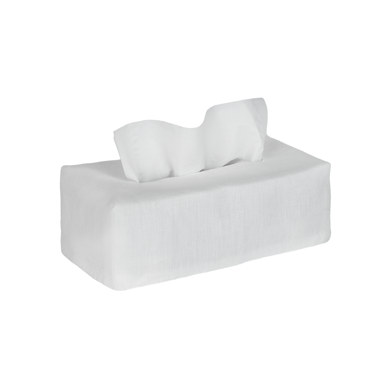 The OG Plain Linen Tissue Box Cover