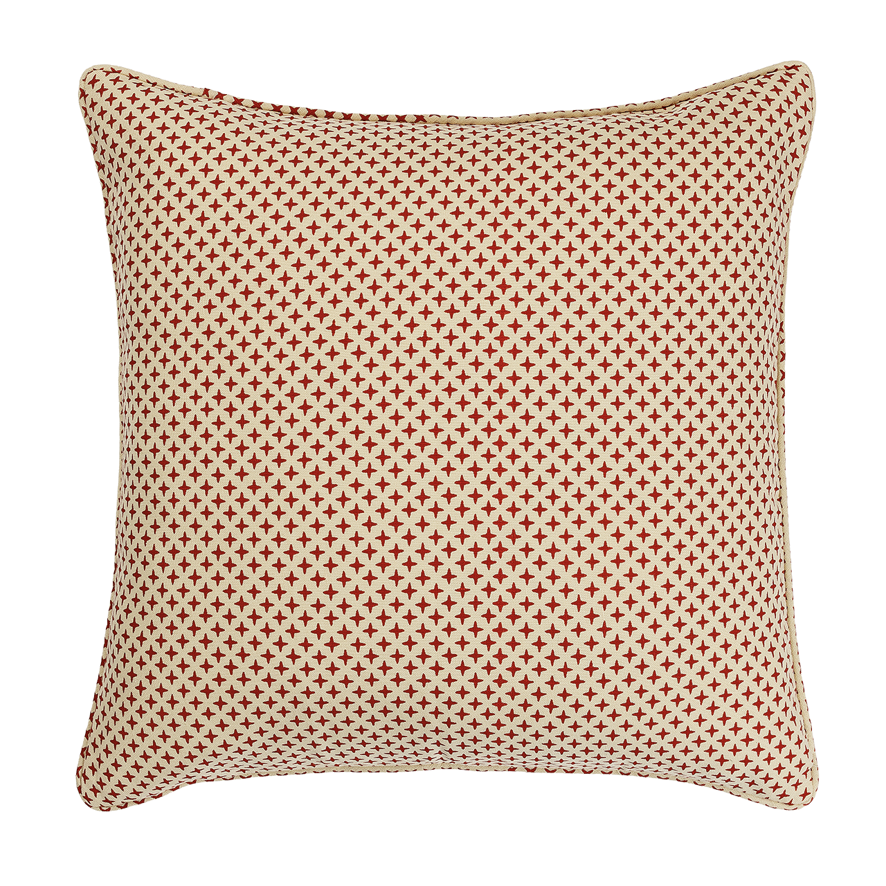 Fez Red Cross Square Cushion
