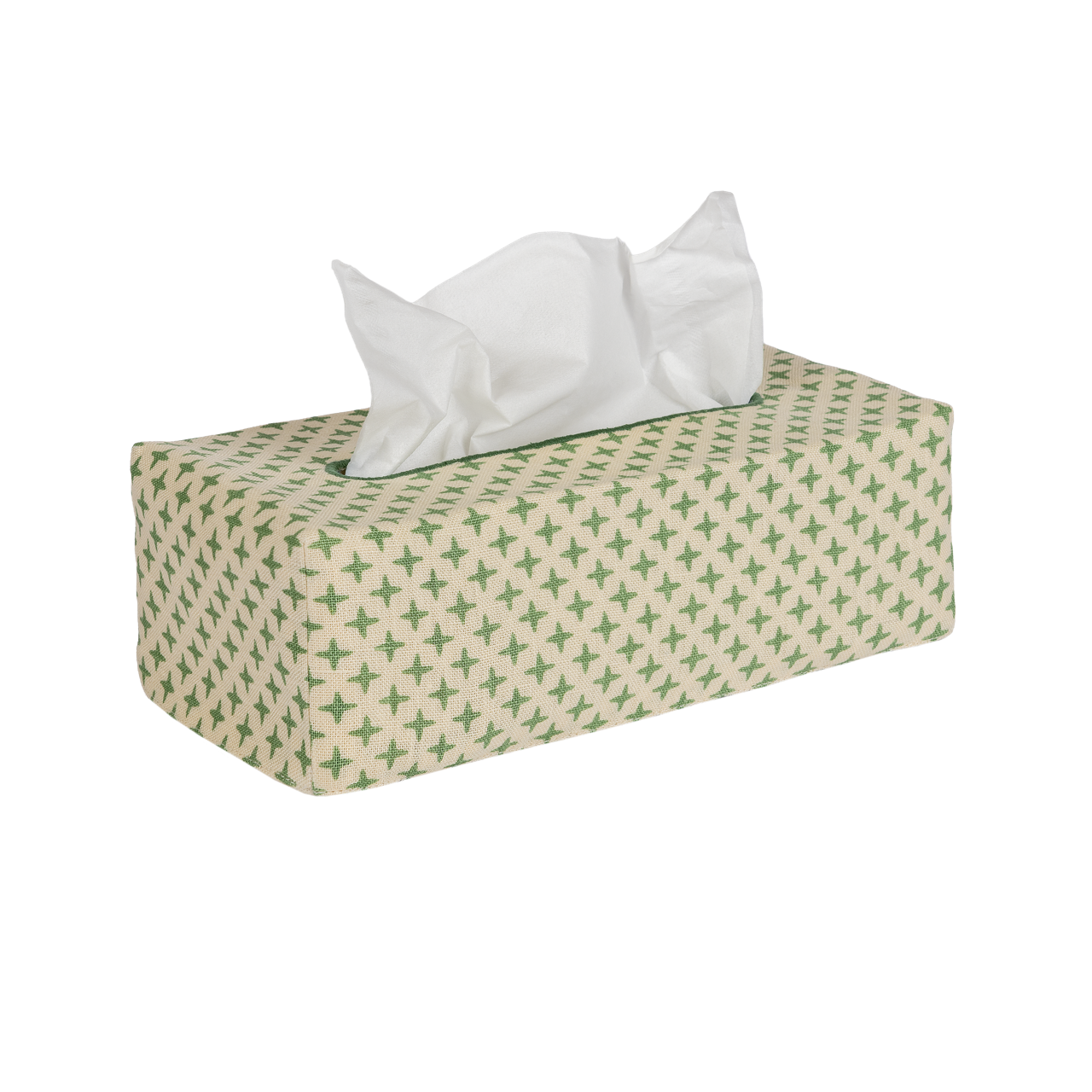 The OG Fez Cross Linen Tissue Box Cover