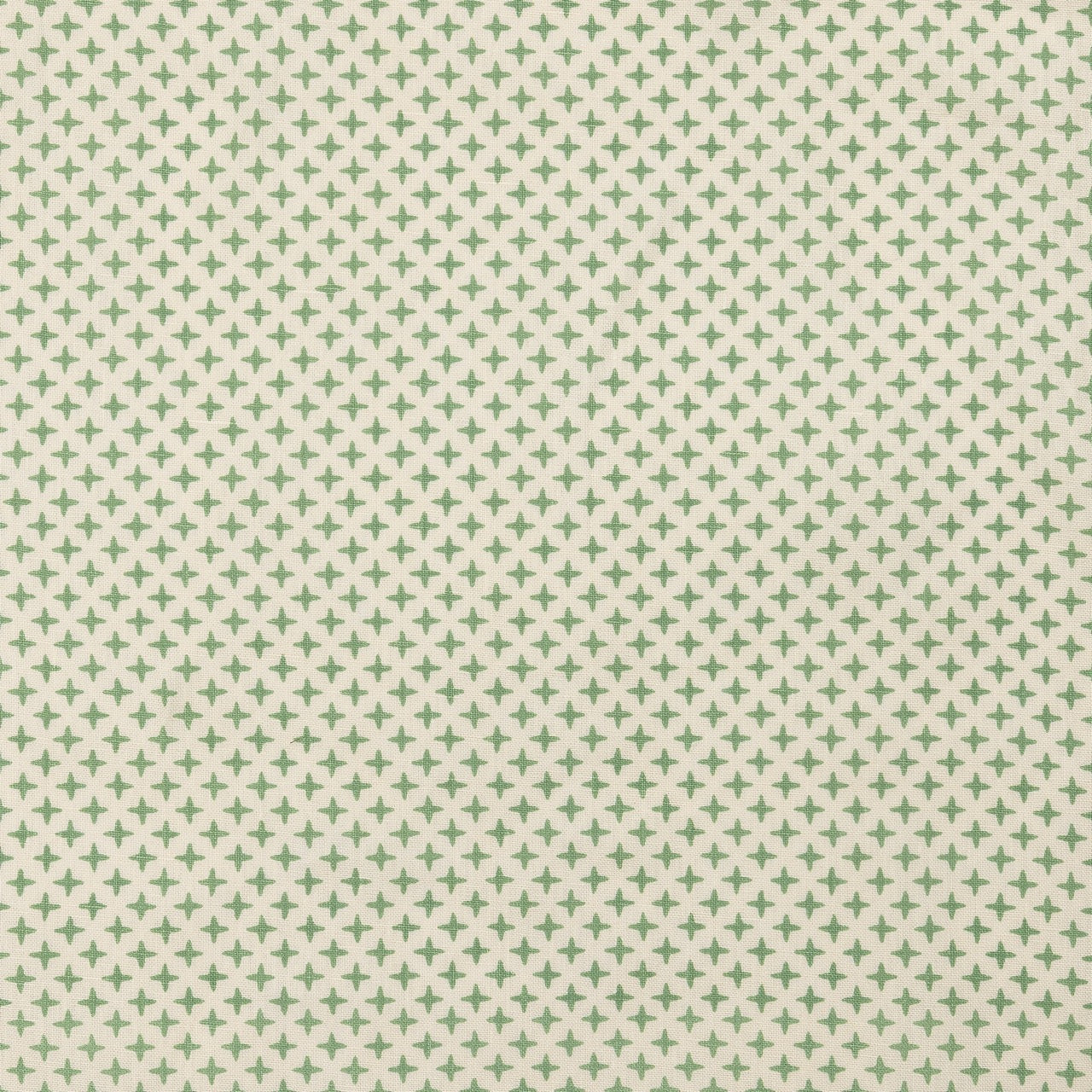 Fez Cross Linen Fabric - Green