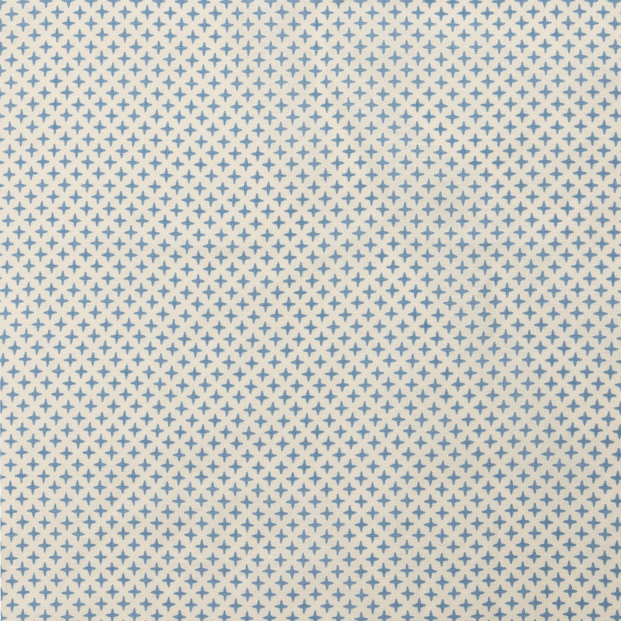 Fez Cross Linen Fabric - Blue