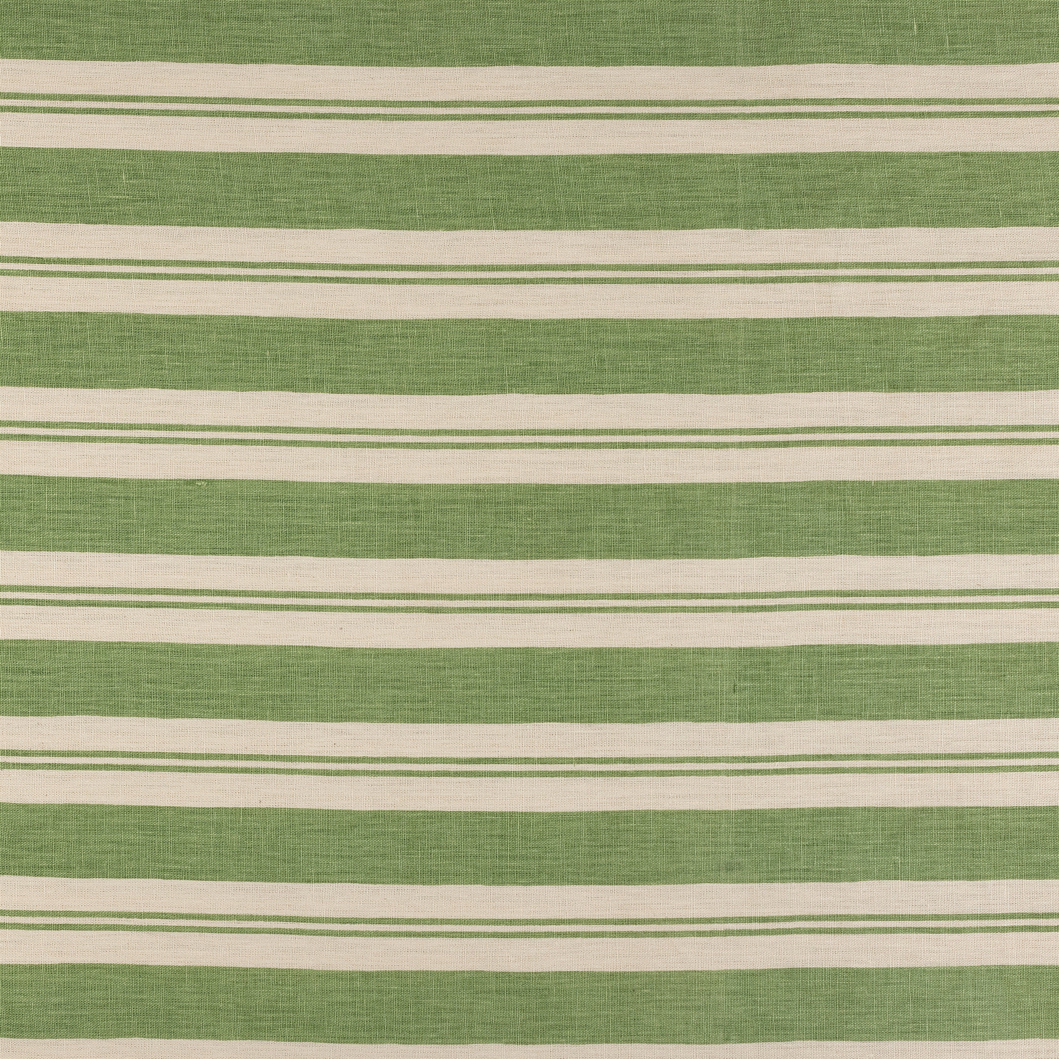 Grasshopper Raj Stripe Linen Piped Bed Valance