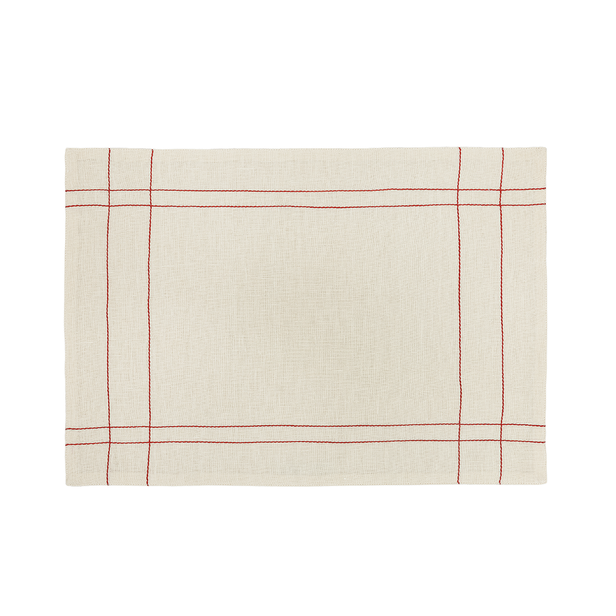 Kitchen Placemat - Red (Set of 2)