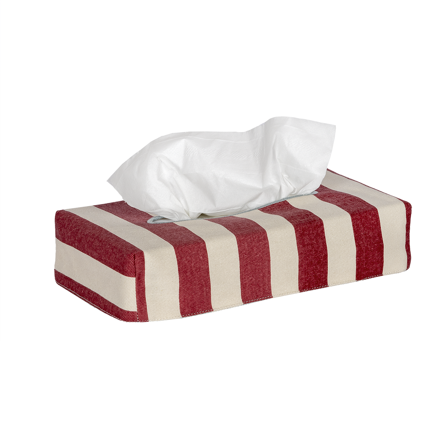 Skinny Tangier Stripe Tissue Box Cover