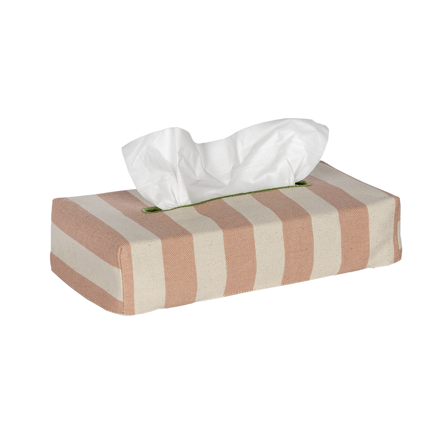 Skinny Tangier Stripe Tissue Box Cover