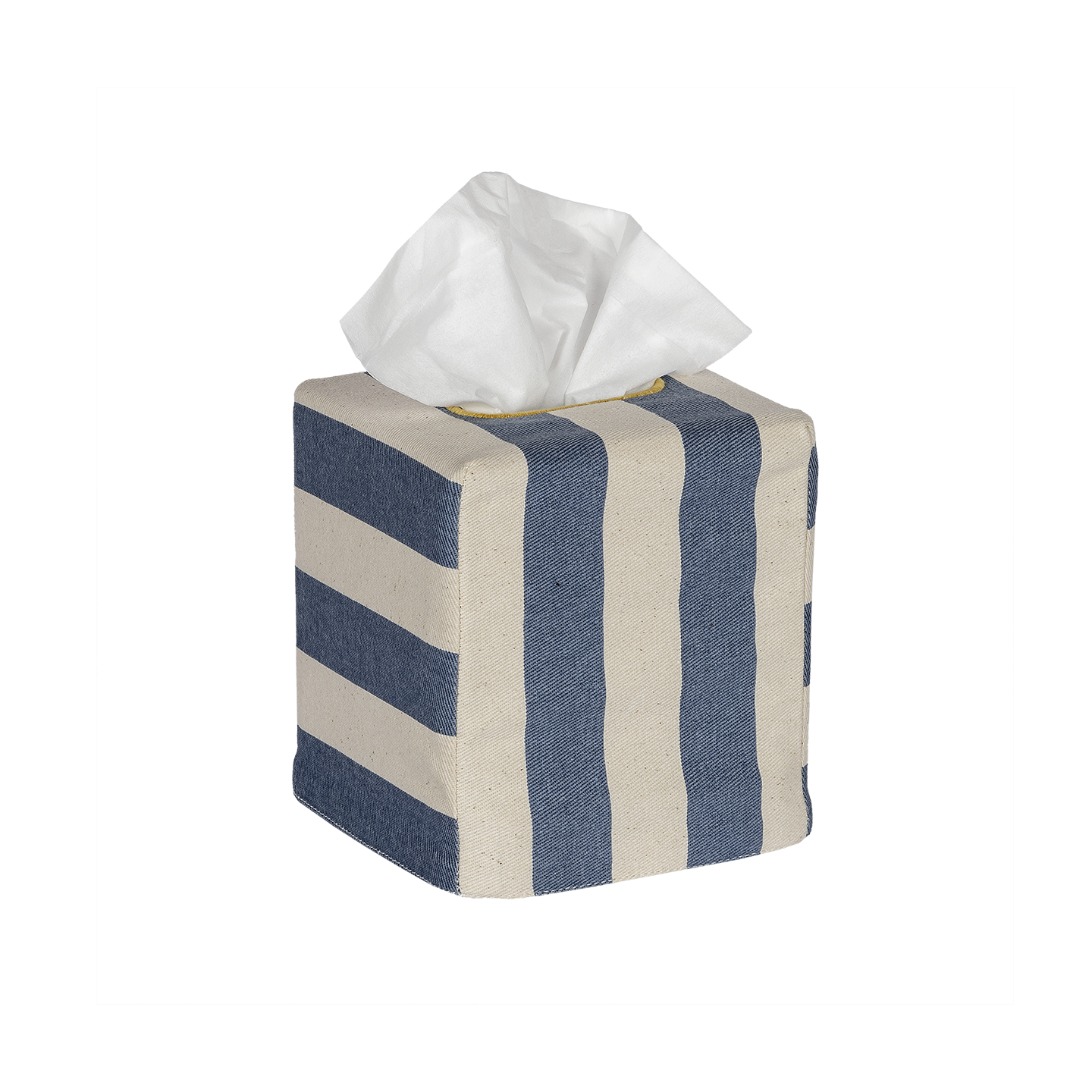 Square Tangier Stripe Tissue Box Cover