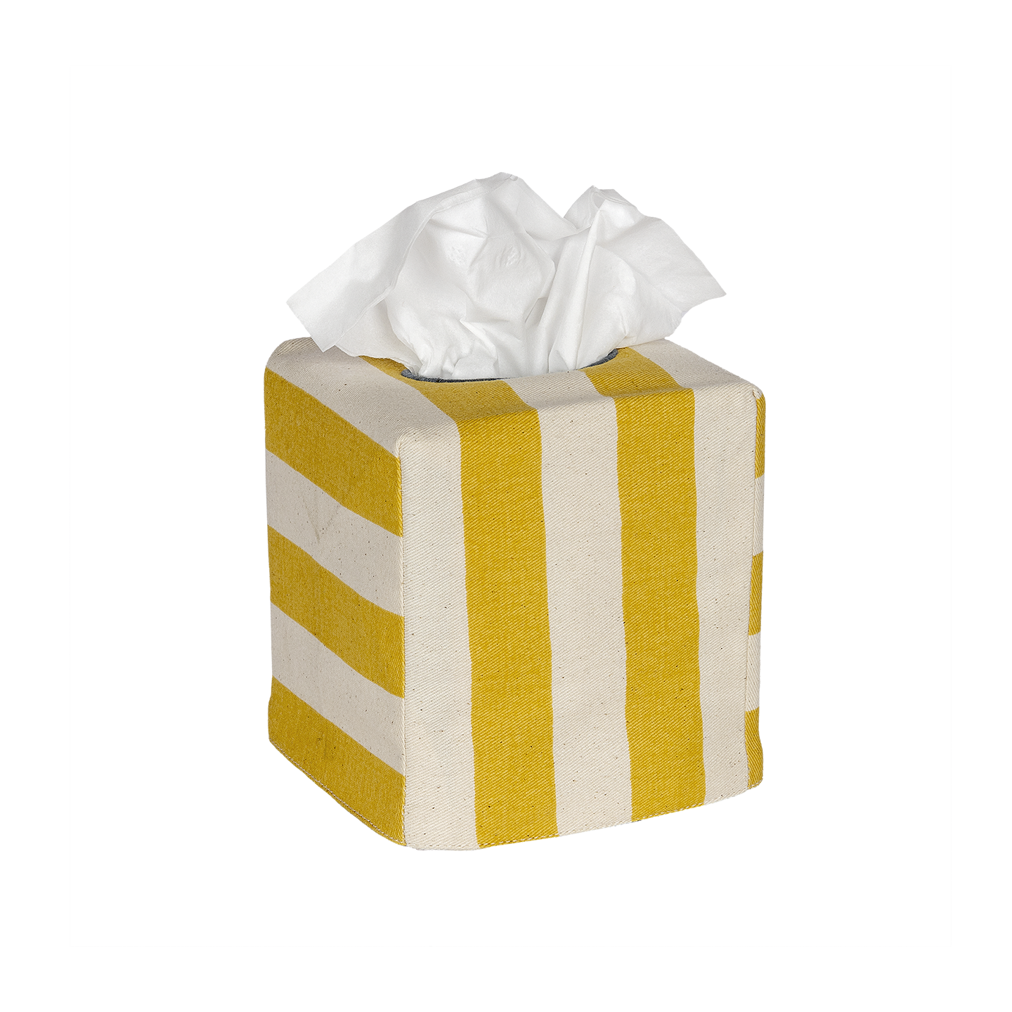 Square Tangier Stripe Tissue Box Cover