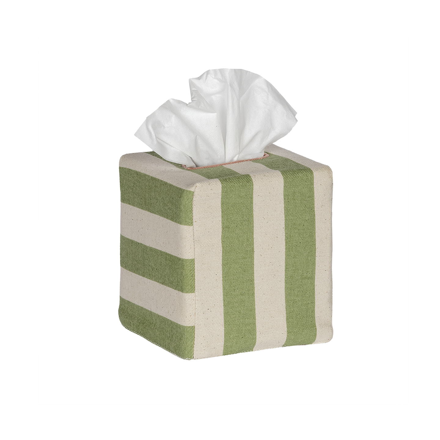 Square Tangier Stripe Tissue Box Cover