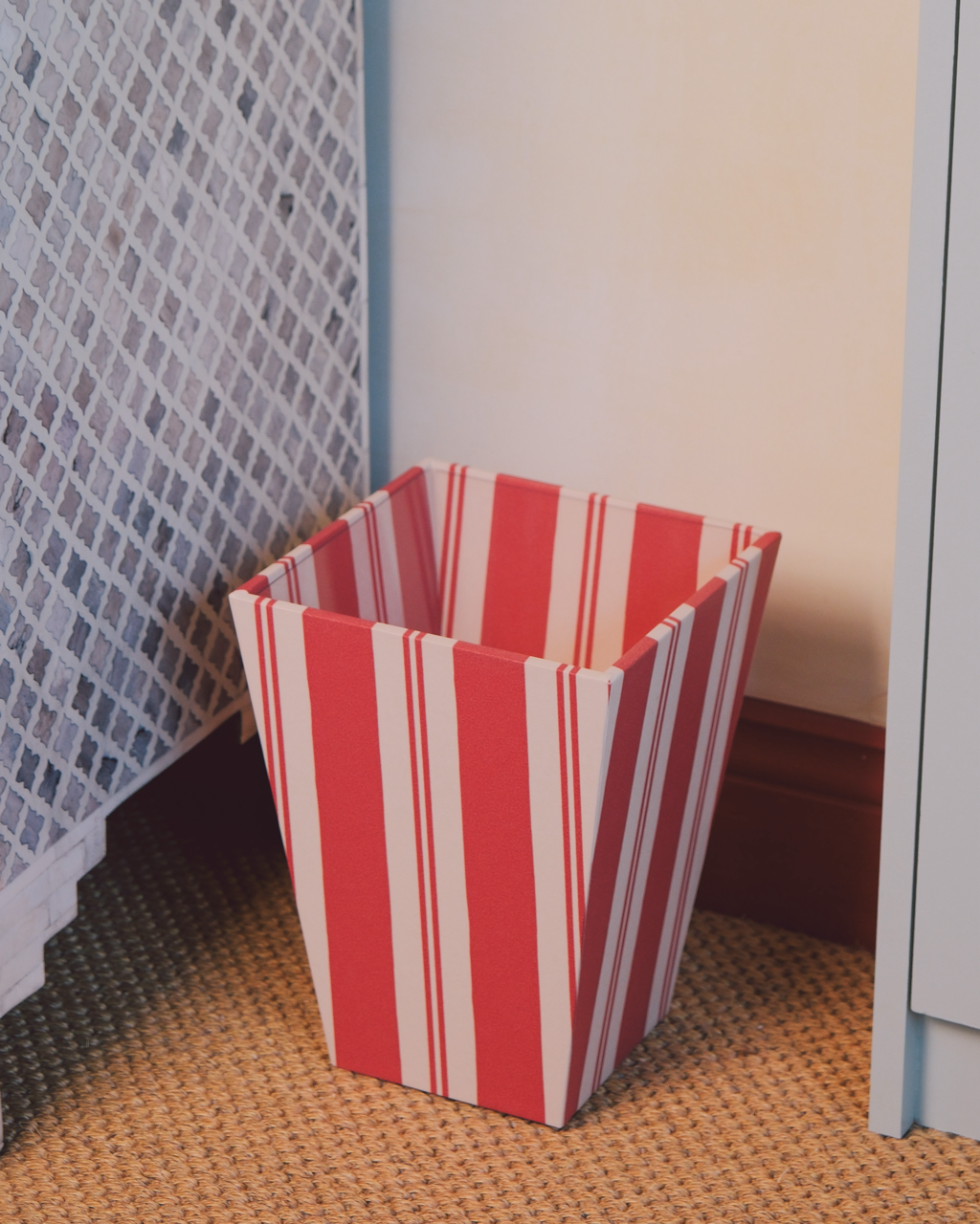 Raj Red Waste Paper Bin