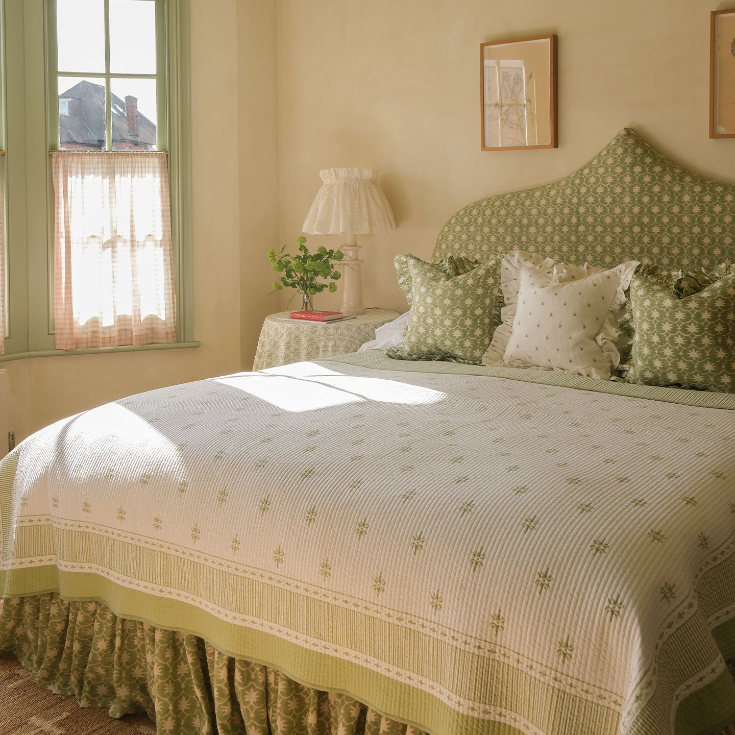 Green Callaloo Quilt