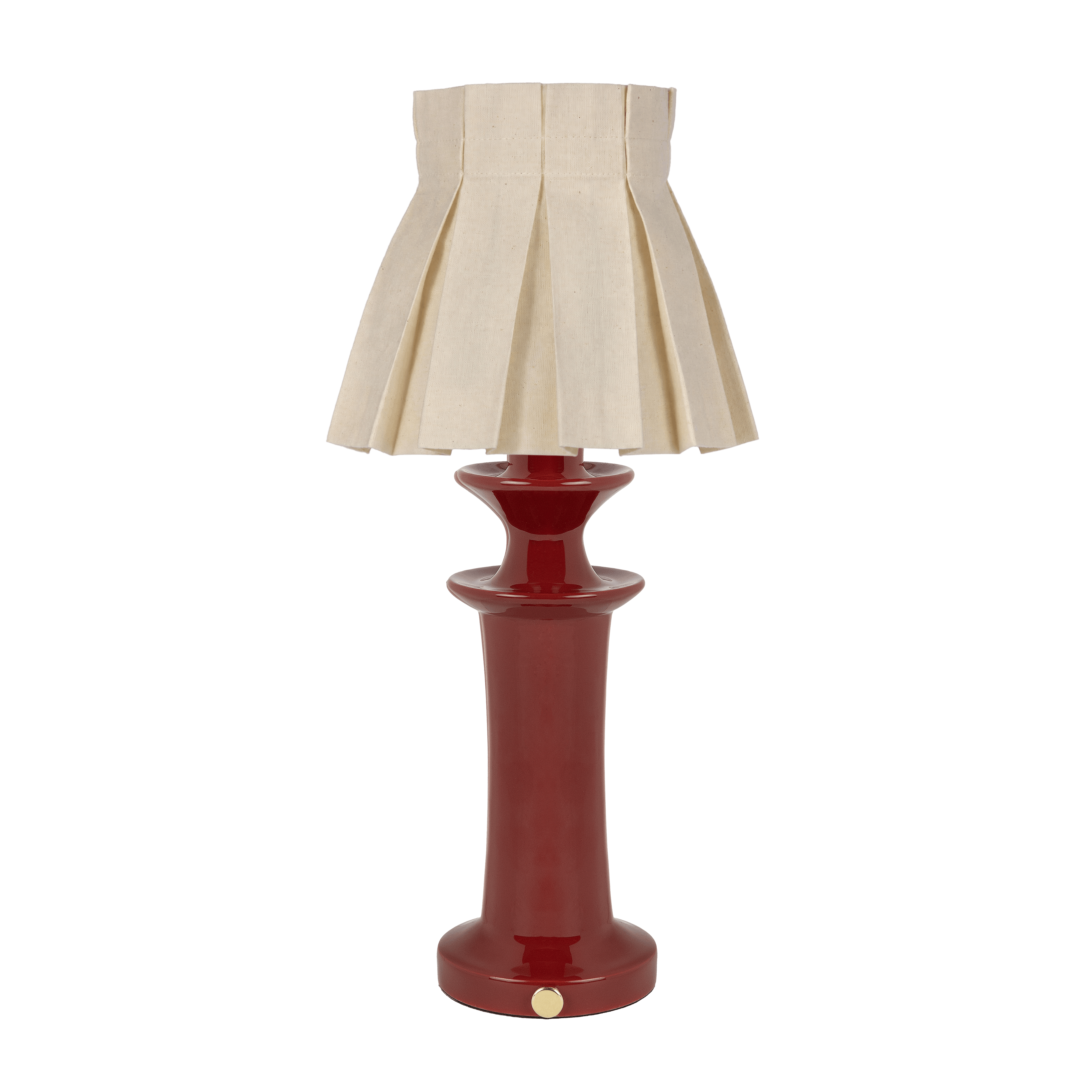 Carmine Rechargeable Lamp Base