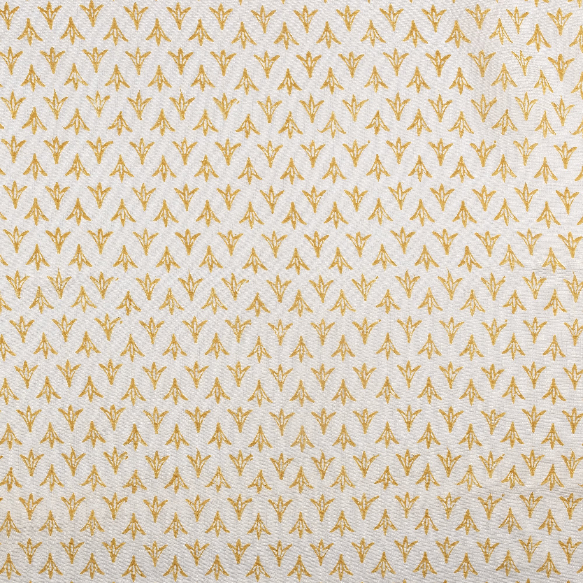 Daffodil Papaya Linen Fabric - Alice Palmer & Co