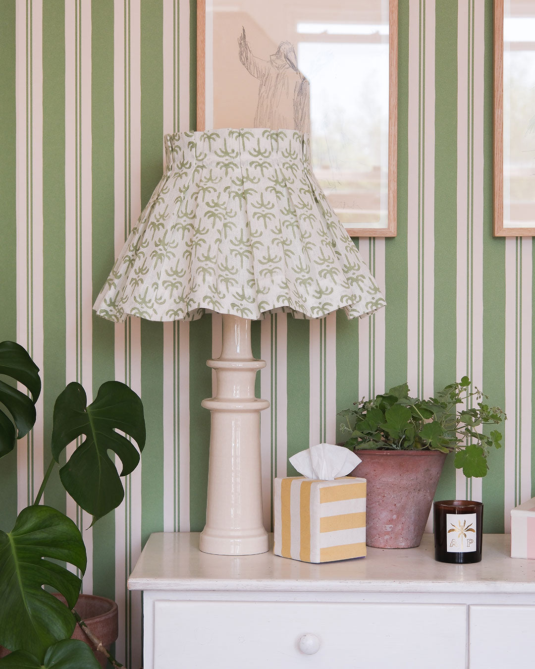 Green Callaloo Linen Fabric