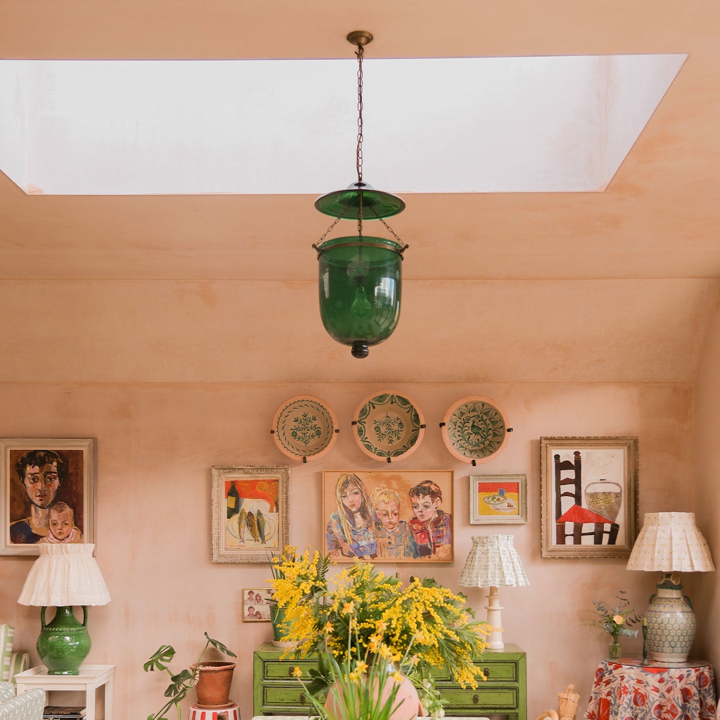 Bottle Green Hundi Lantern