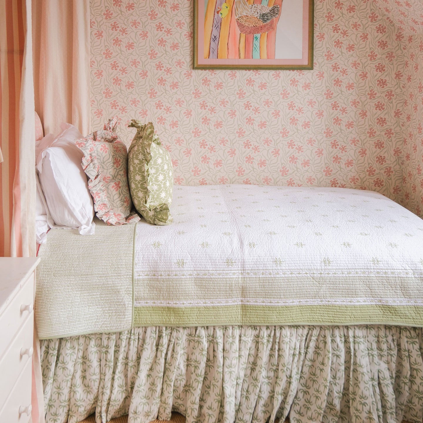 Green Callaloo Quilt