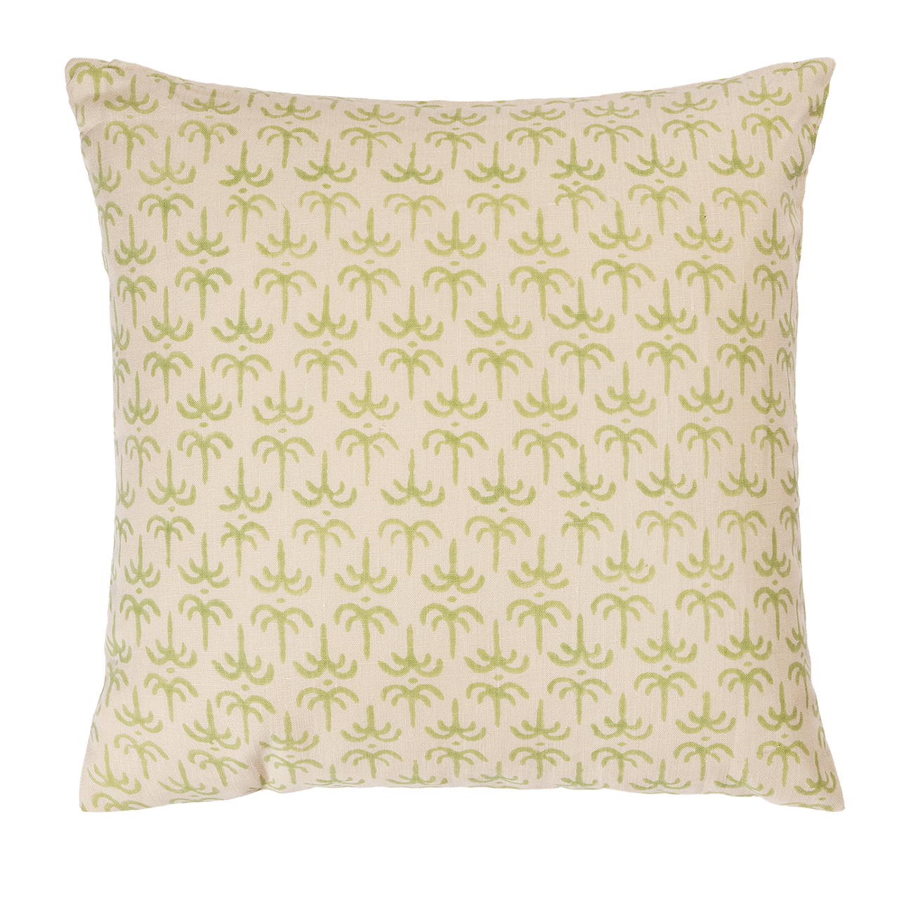 Green Callaloo Square Cushion