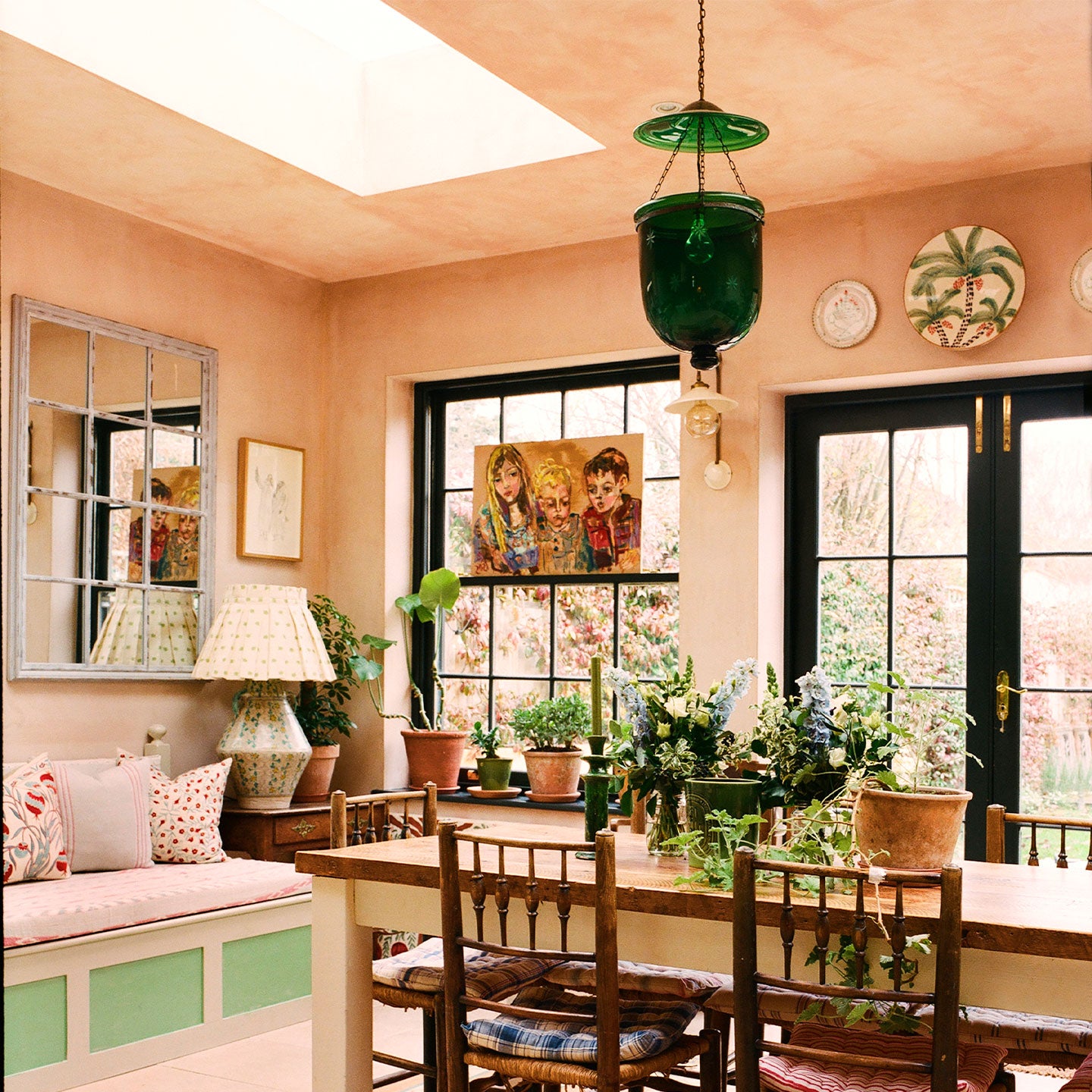 Bottle Green Hundi Lantern