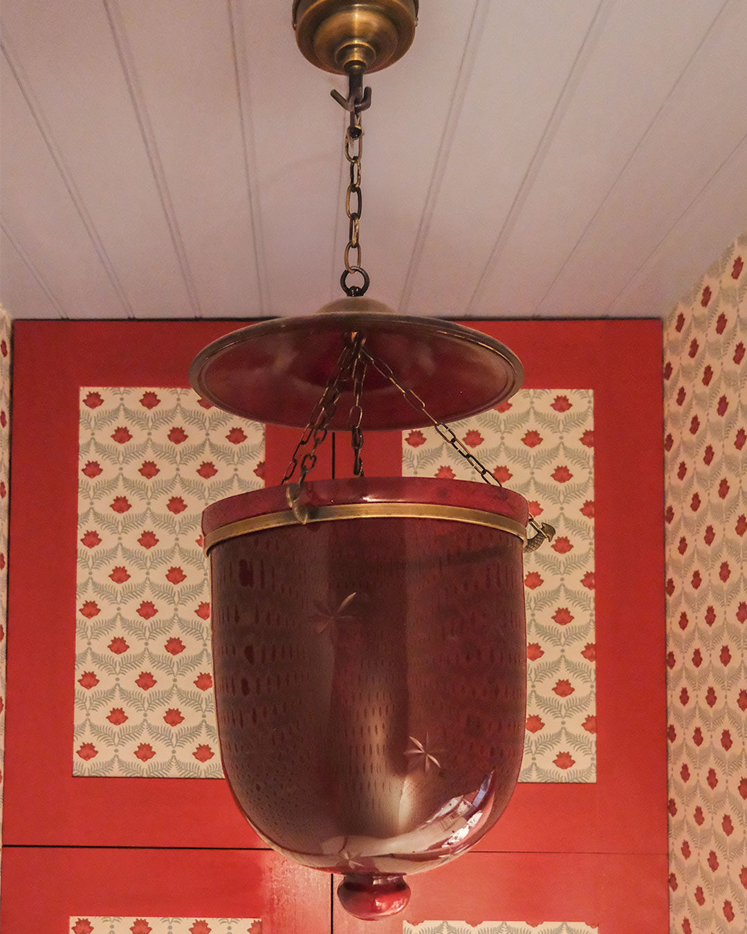 Red Hundi Lantern
