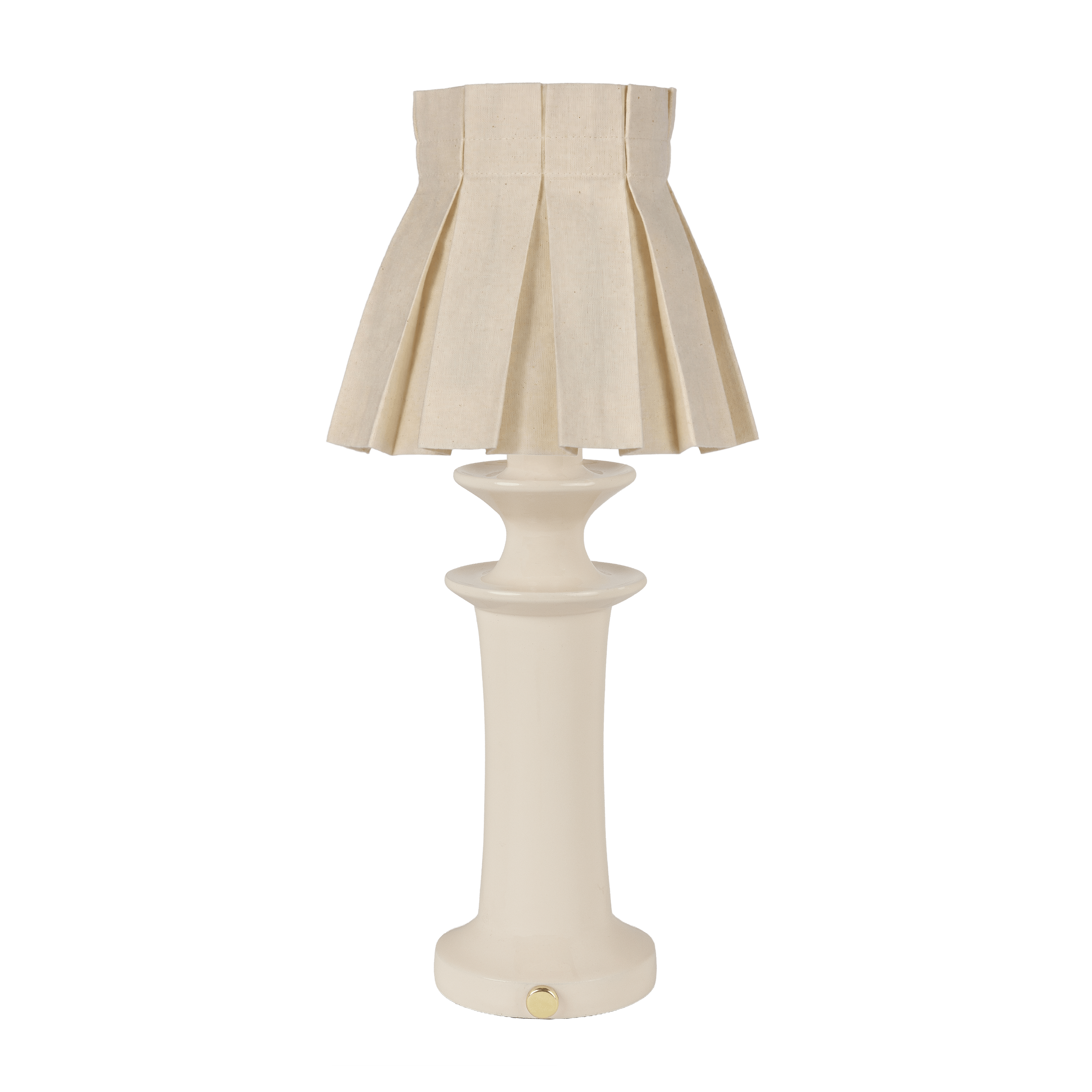 Ivory Rechargeable Lamp Base