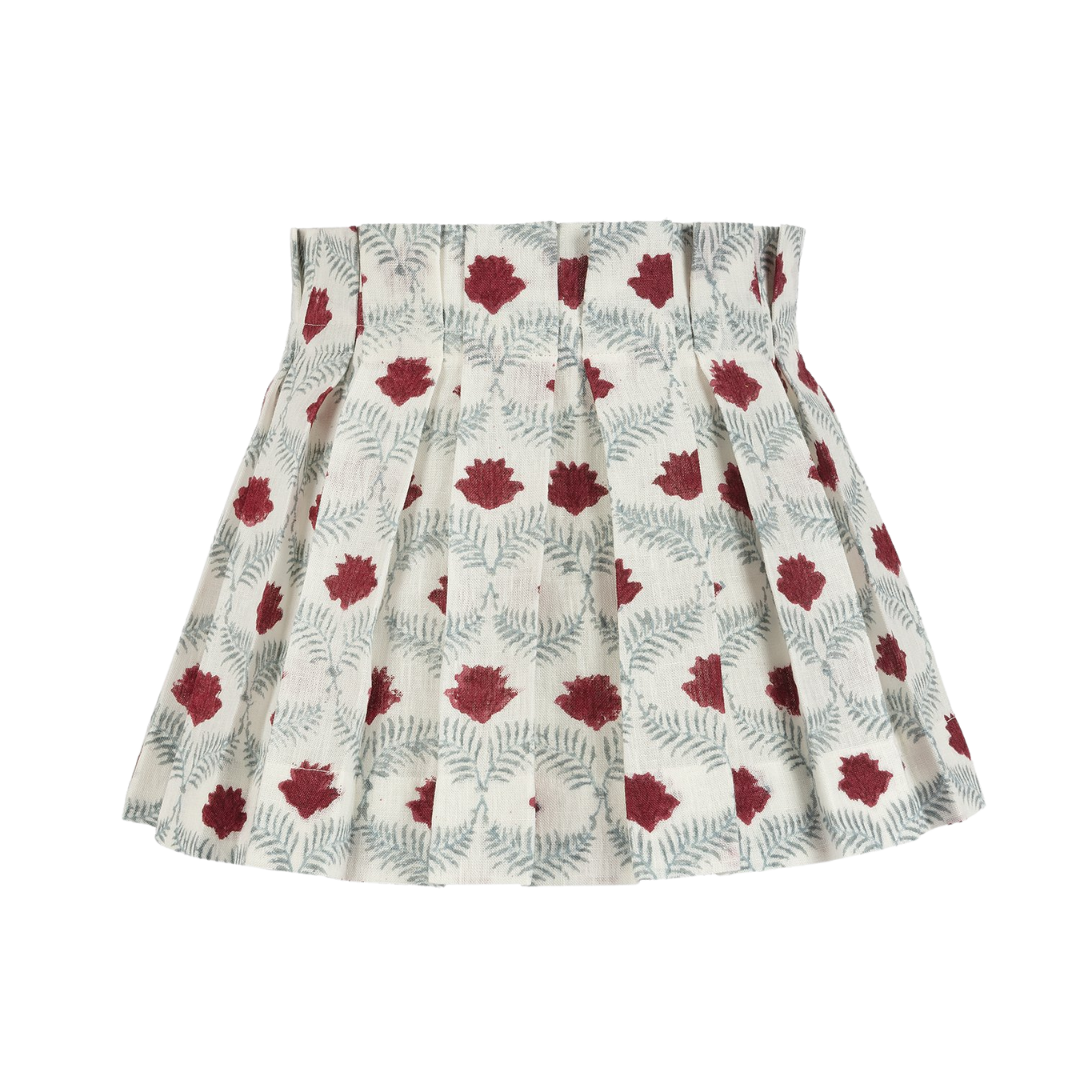 Lotus Linen Box Pleat Lampshades