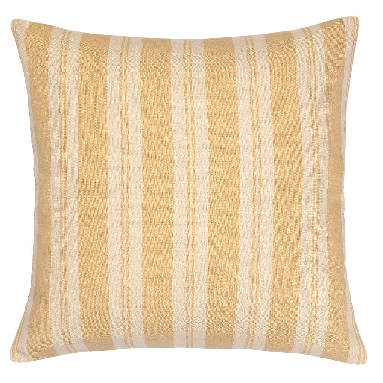 Raj Oat Stripe Square Cushion