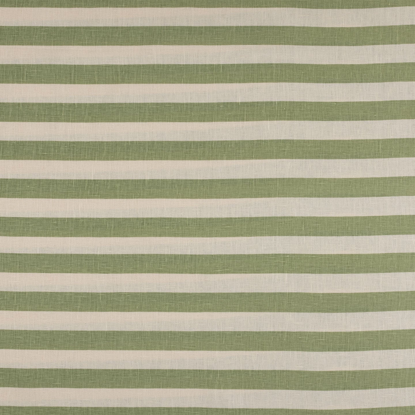 Tangier Olive Stripe Linen