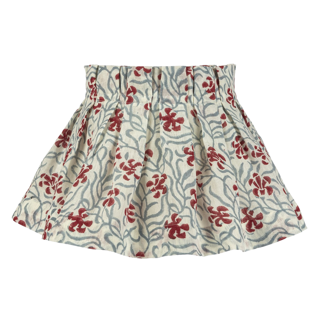 Okra Linen Box Pleat Lampshades