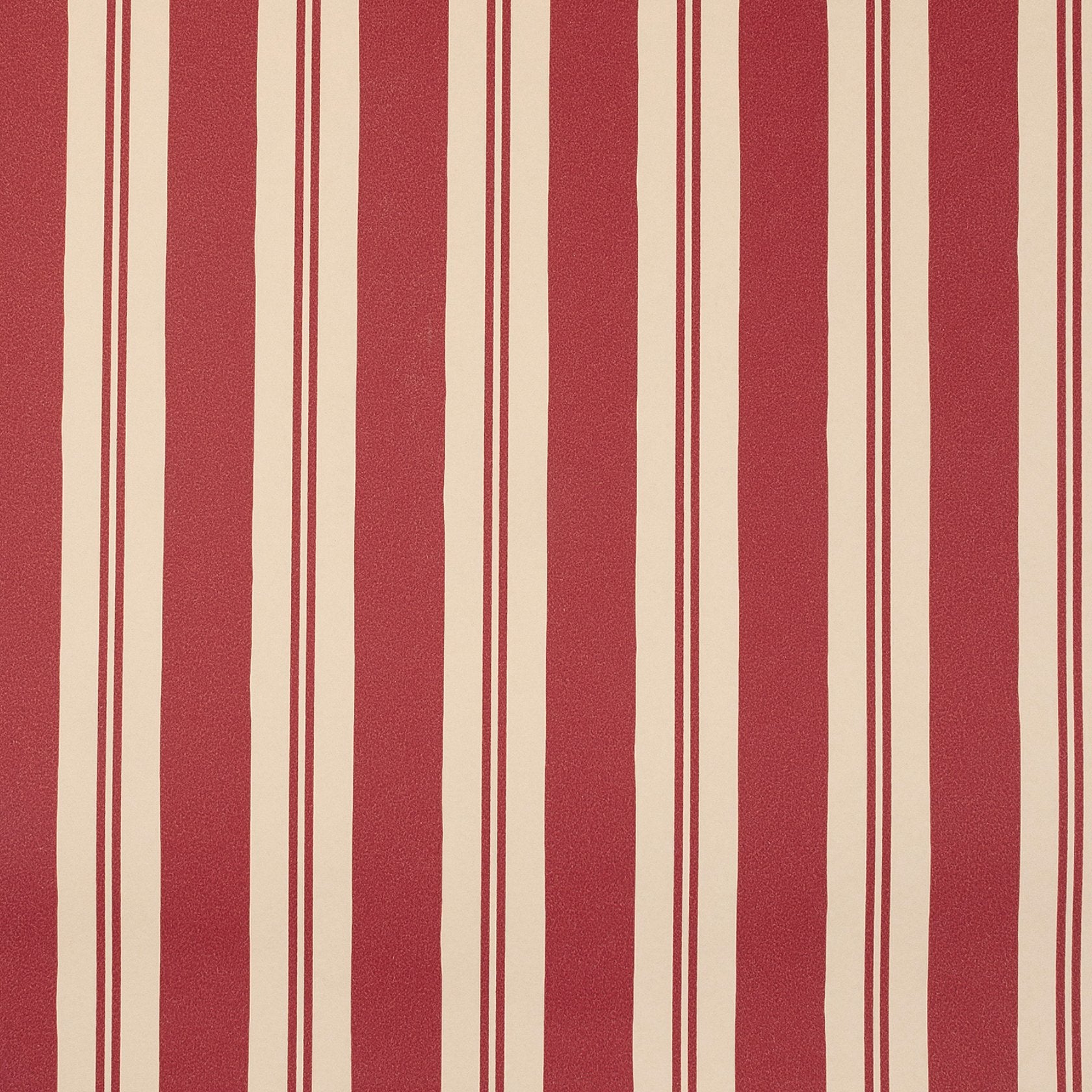 Raj Red Stripe Wallpaper - Alice Palmer & Co