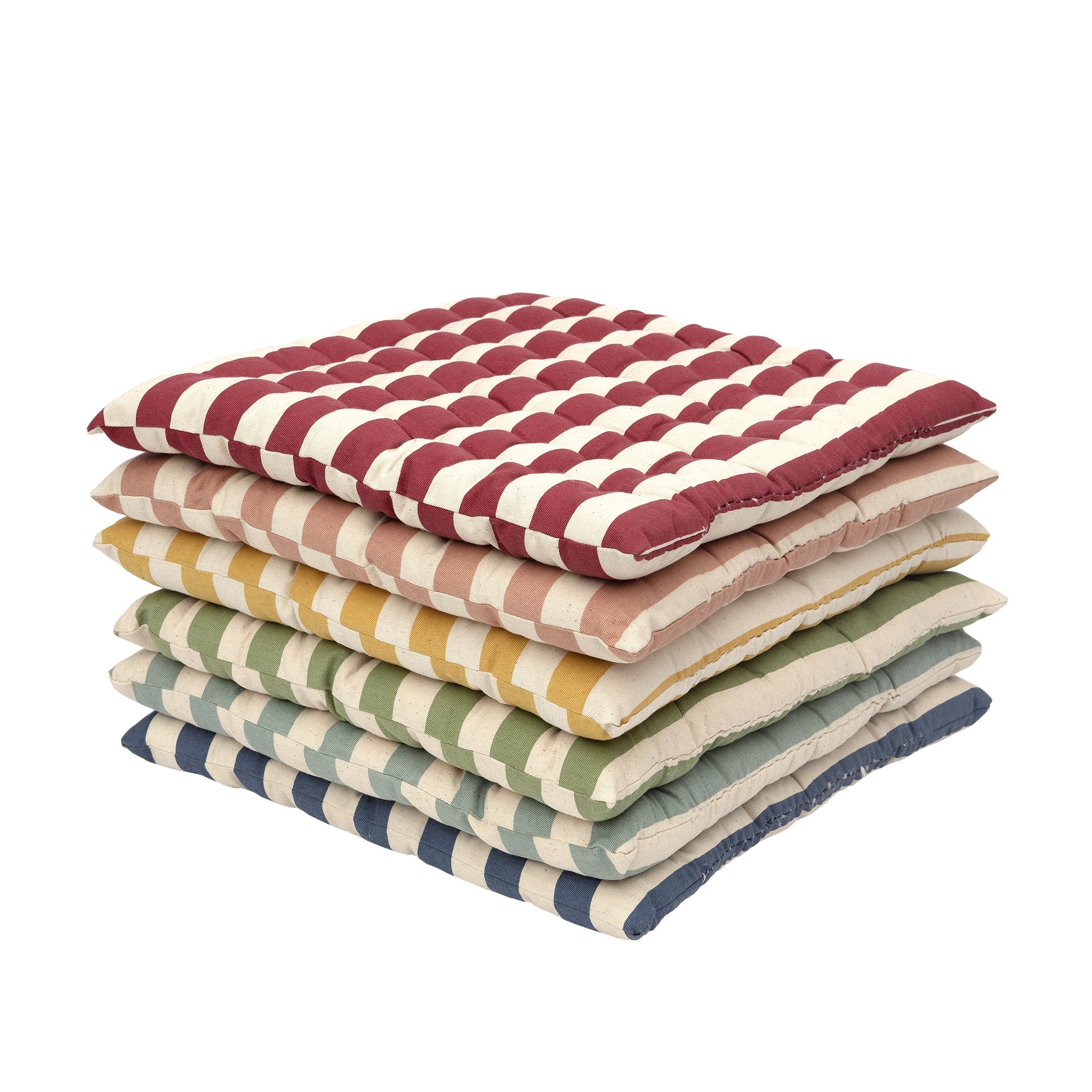 Tangier Denim Stripe Cushion Pad - Alice Palmer & Co