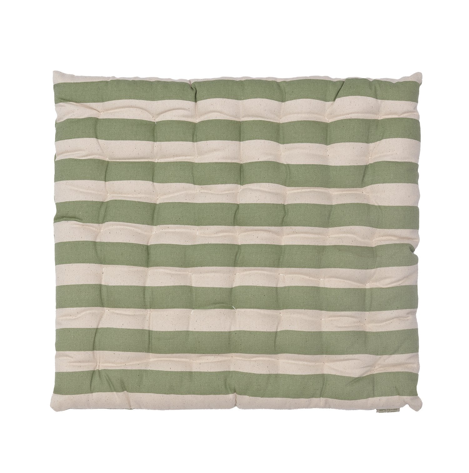 Tangier Olive Stripe Cushion Pad - Alice Palmer & Co