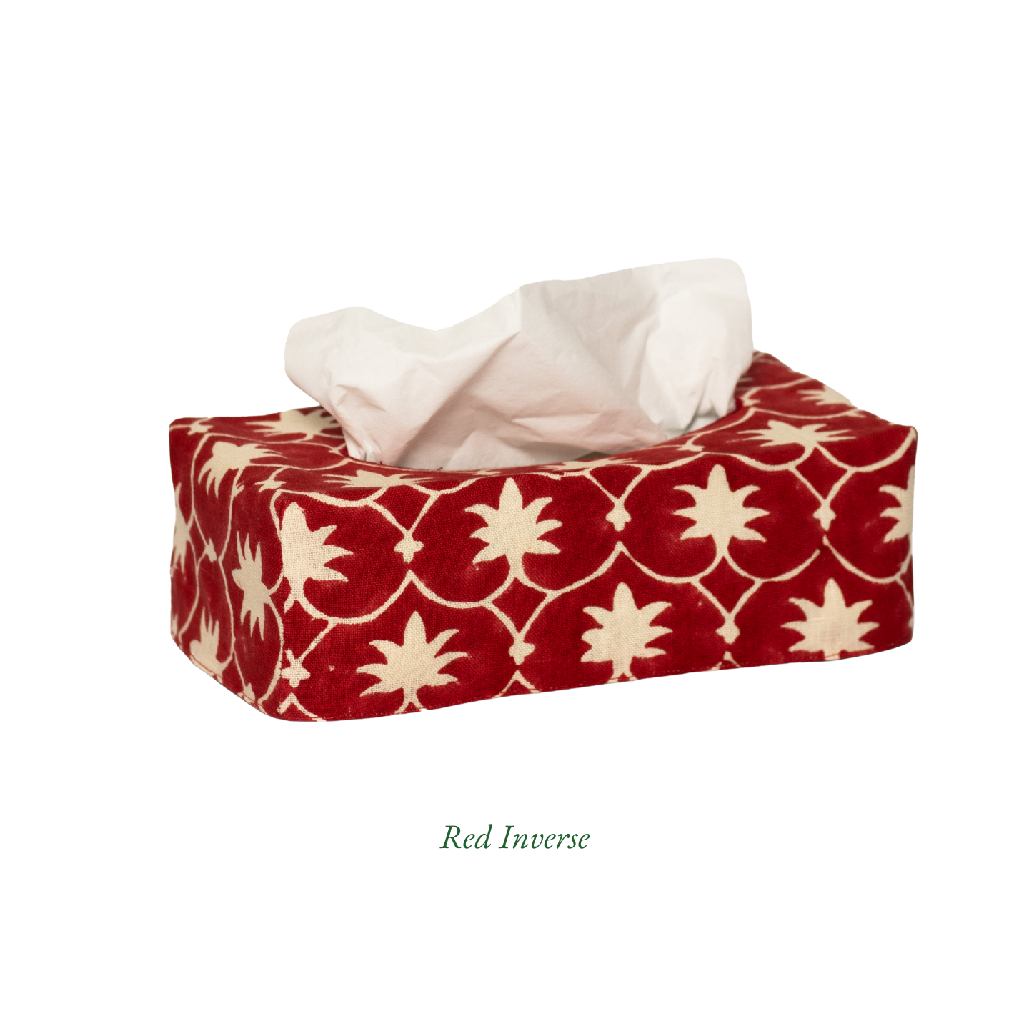 The OG Palm Grove Linen Tissue Box Cover