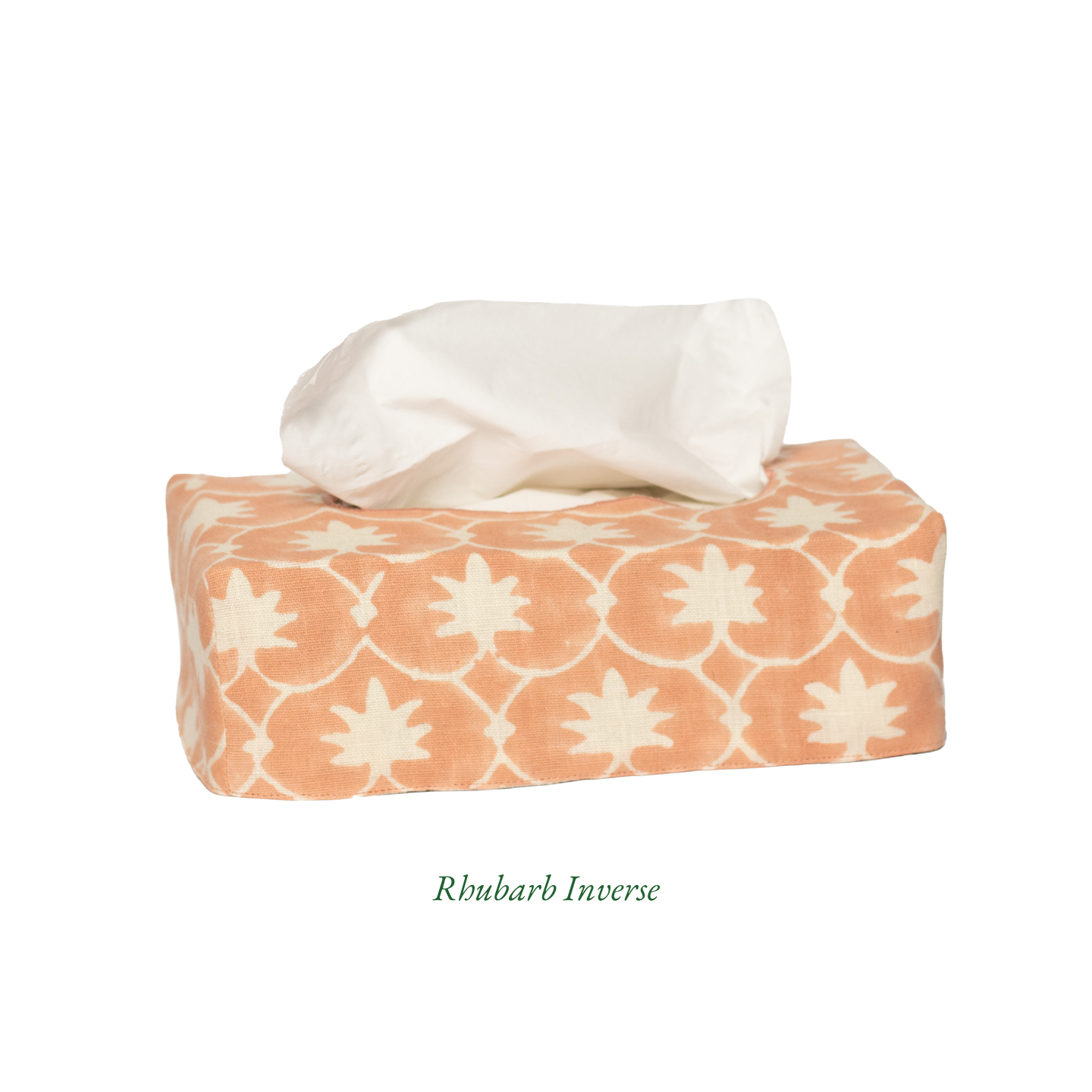 The OG Palm Grove Linen Tissue Box Cover