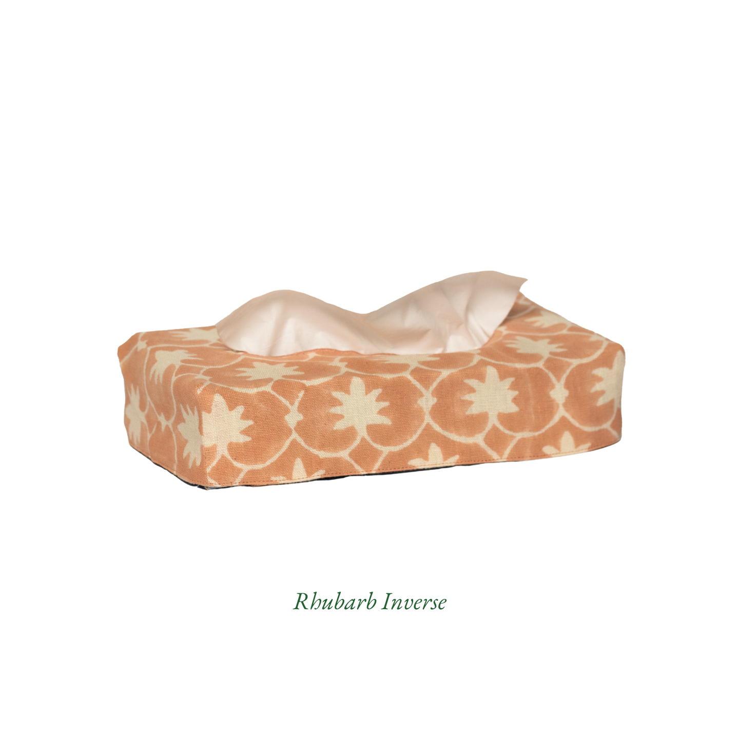 Skinny Palm Grove Linen Tissue Box Cover