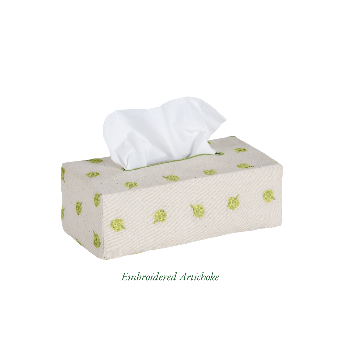 The OG Embroidered Tissue Box Cover