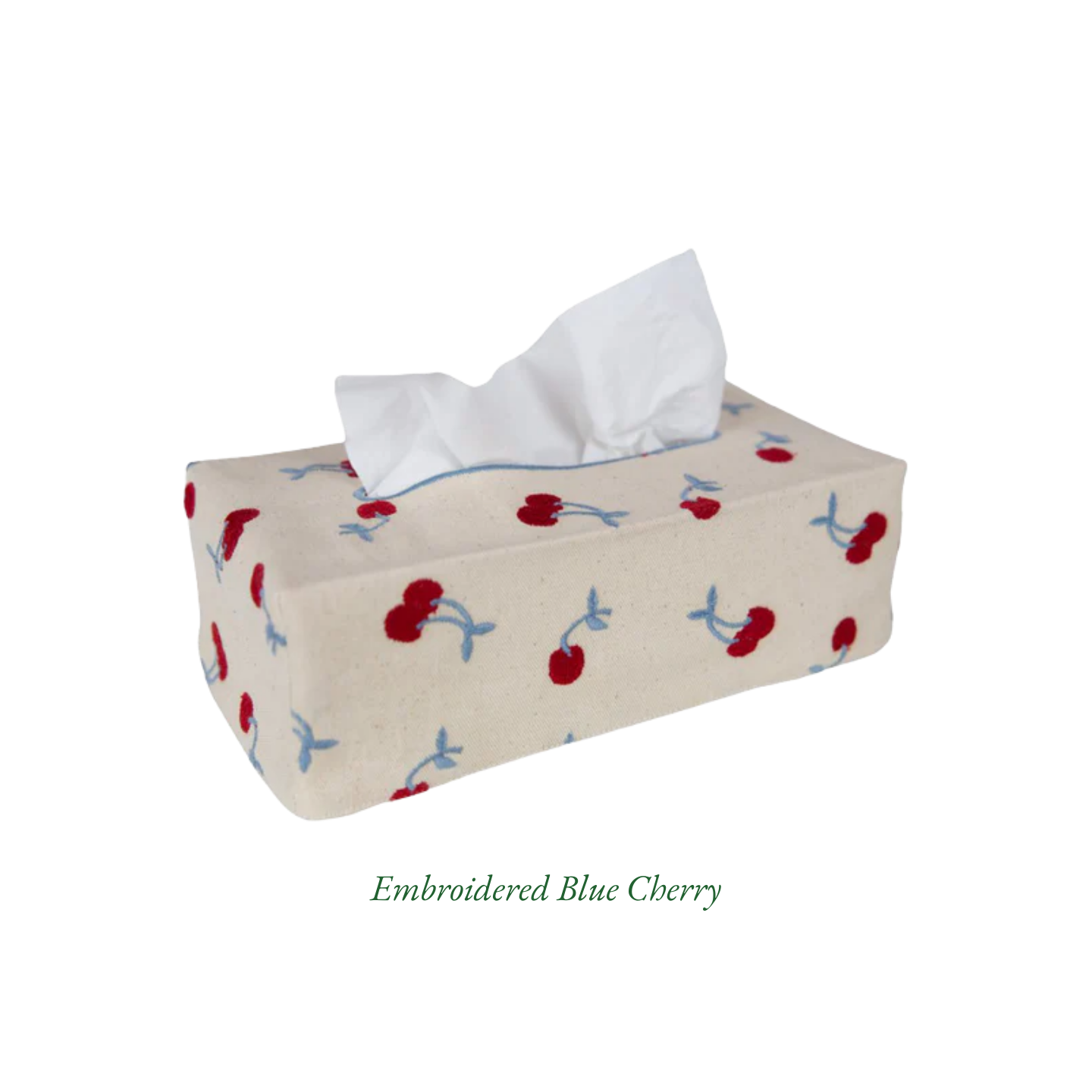 The OG Embroidered Tissue Box Cover