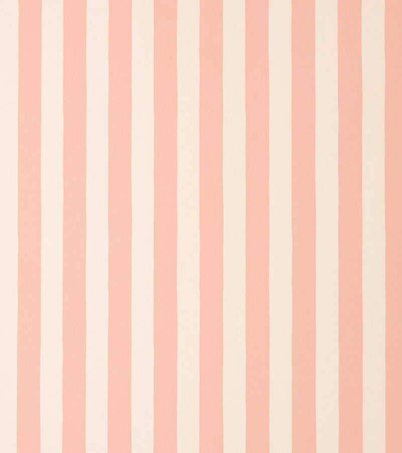 Tangier Rhubarb Stripe Wallpaper