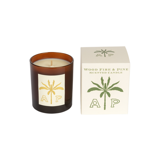 Wood Fire & Pine Candle