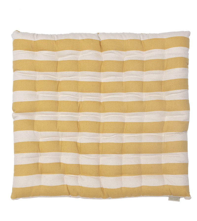 Tangier Mustard Stripe Cushion Pad