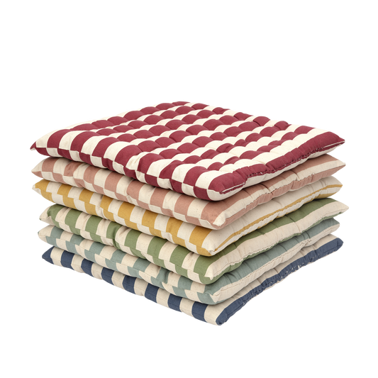 Tangier Rhubarb Stripe Cushion Pad