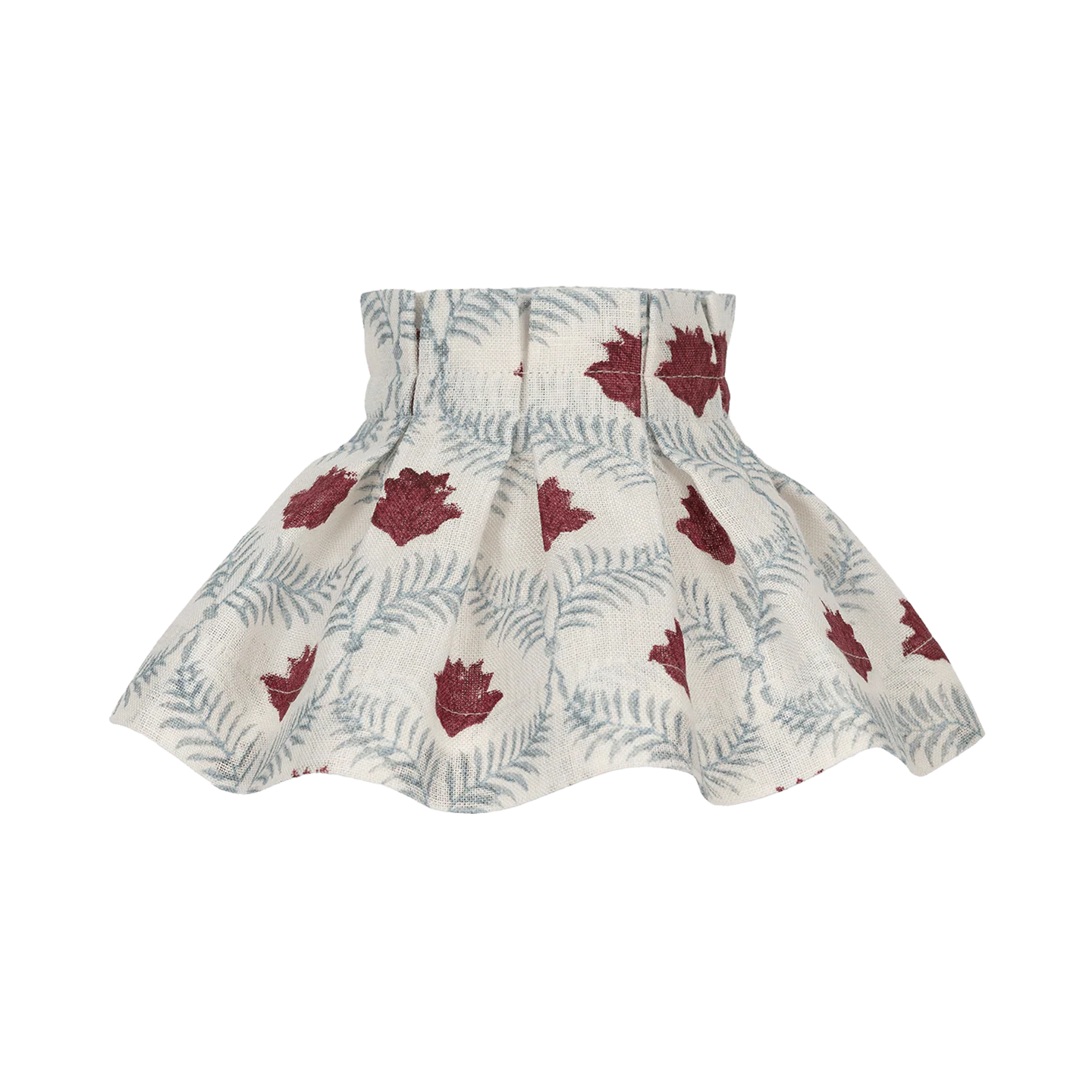 6 inch Lotus Linen Loose Box Pleat Lampshade