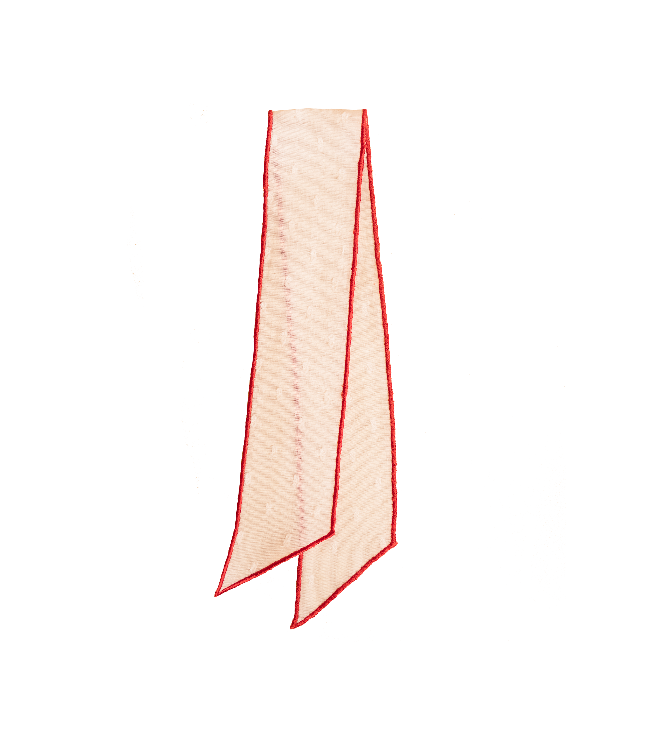 Swiss Dot Christmas Tree Ties - Set of 5