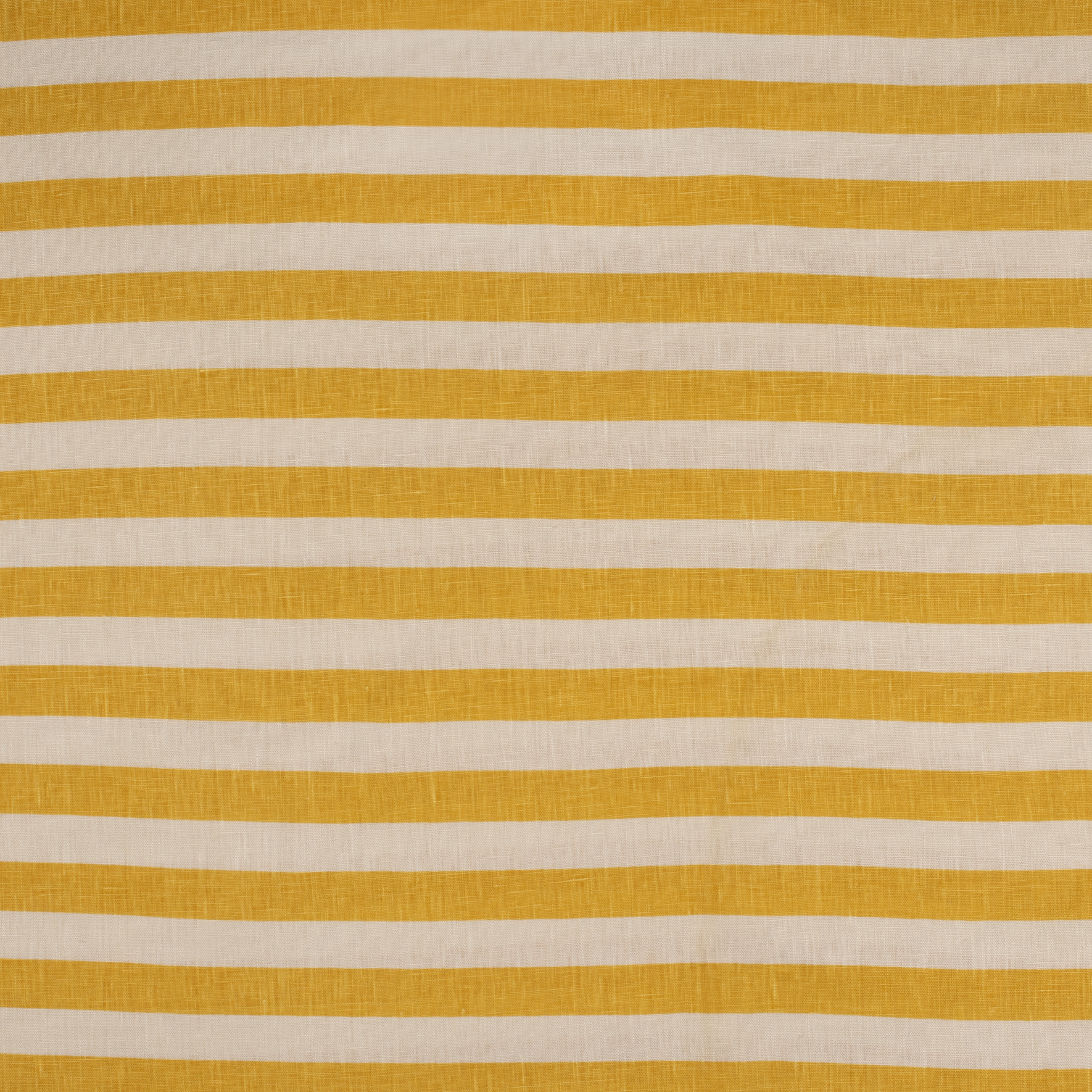 SAMPLE SALE - Tangier Mustard Linen Fabric 1m