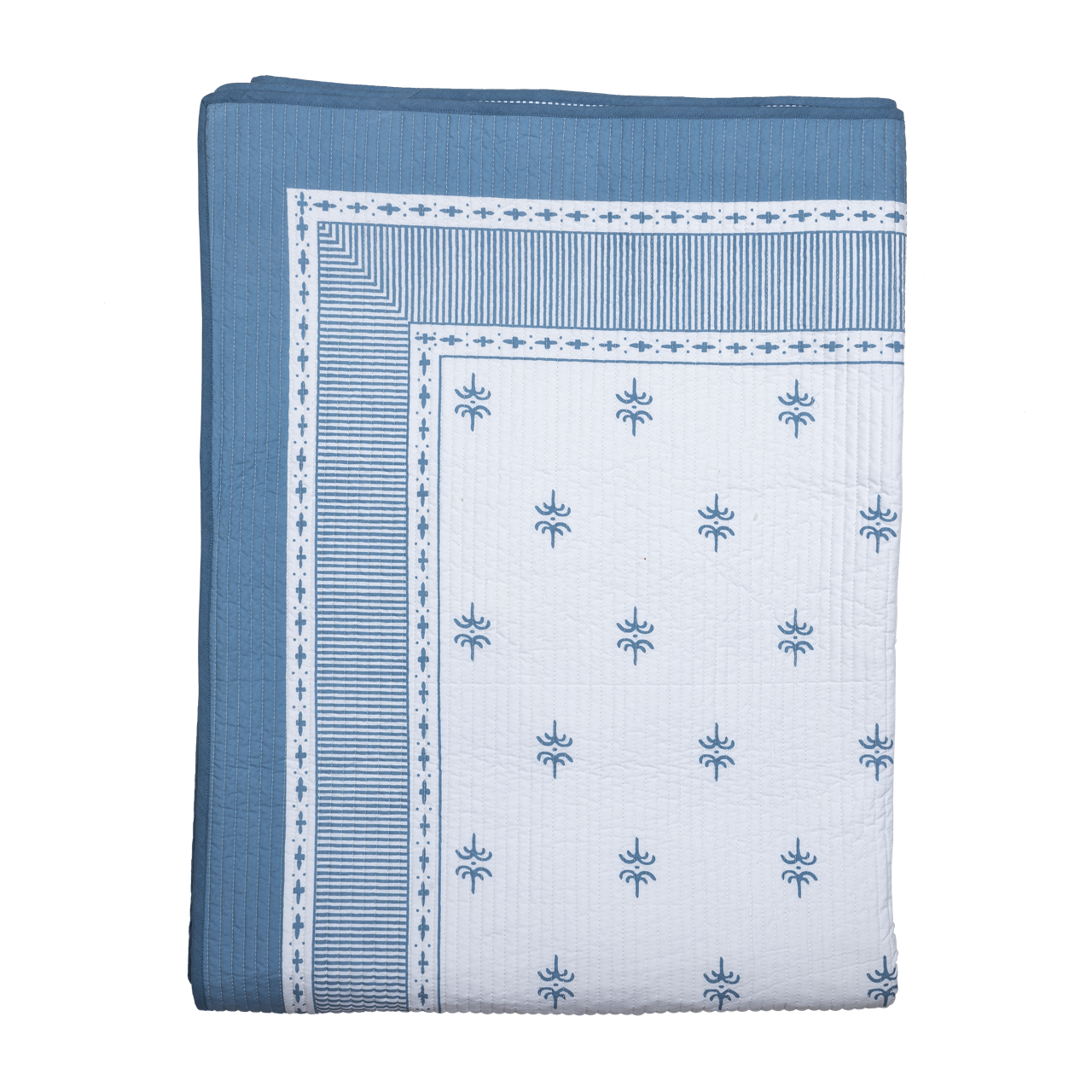 Blue Callaloo Quilt