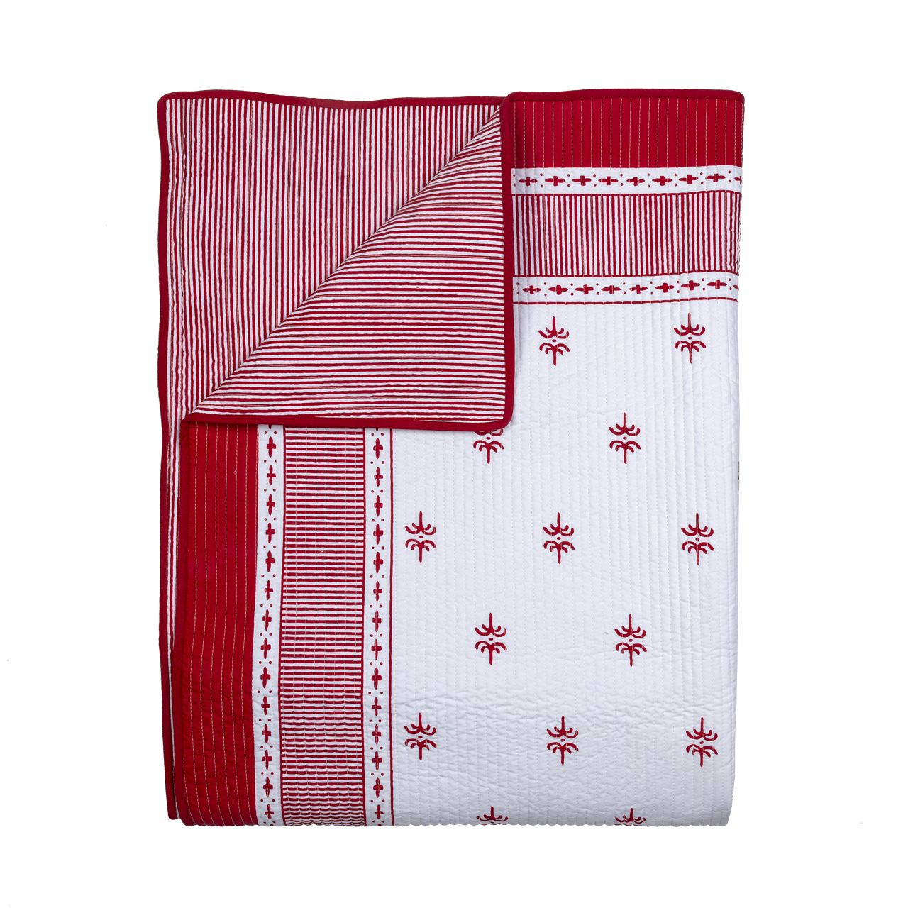 Red Callaloo Quilt